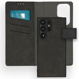 Imoshion Uitneembare 2-in-1 Luxe Bookcase voor de Samsung Galaxy S23 Ultra - Zwart