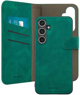Imoshion Uitneembare 2-in-1 Luxe Bookcase voor de Samsung Galaxy S24 FE - Donkergroen