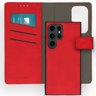 Imoshion Uitneembare 2-in-1 Luxe Bookcase voor de Samsung Galaxy S24 Ultra - Rood
