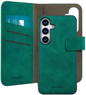 Imoshion Uitneembare 2-in-1 Luxe Bookcase voor de Samsung Galaxy S25 - Donkergroen
