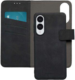 Imoshion Uitneembare 2-in-1 Luxe Bookcase voor de Samsung Galaxy S25 Edge - Zwart