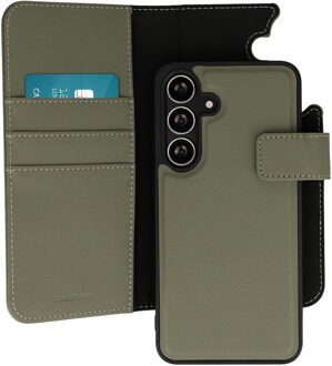 Imoshion Uitneembare 2-in-1 Luxe Bookcase voor de Samsung Galaxy S25 FE - Groen