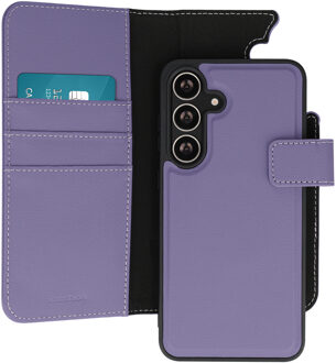 Imoshion Uitneembare 2-in-1 Luxe Bookcase voor de Samsung Galaxy S25 FE - Paars