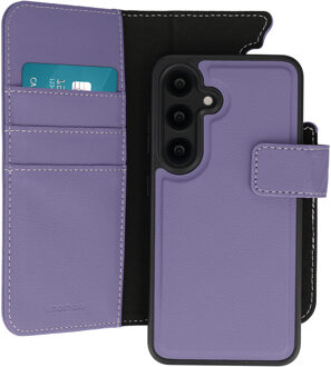 Imoshion Uitneembare 2-in-1 Luxe Bookcase voor de Samsung Galaxy S25 - Paars