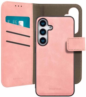 Imoshion Uitneembare 2-in-1 Luxe Bookcase voor de Samsung Galaxy S25 - Roze