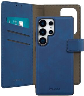 Imoshion Uitneembare 2-in-1 Luxe Bookcase voor de Samsung Galaxy S25 Ultra - Blauw
