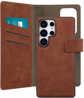 Imoshion Uitneembare 2-in-1 Luxe Bookcase voor de Samsung Galaxy S25 Ultra - Bruin