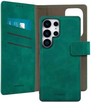 Imoshion Uitneembare 2-in-1 Luxe Bookcase voor de Samsung Galaxy S25 Ultra - Donkergroen
