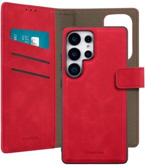 Imoshion Uitneembare 2-in-1 Luxe Bookcase voor de Samsung Galaxy S25 Ultra - Rood
