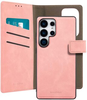 Imoshion Uitneembare 2-in-1 Luxe Bookcase voor de Samsung Galaxy S25 Ultra - Roze