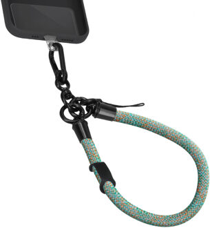 Imoshion Universeel polsbandje one size - 10 mm dik - Groen / Oranje Meerkleurig