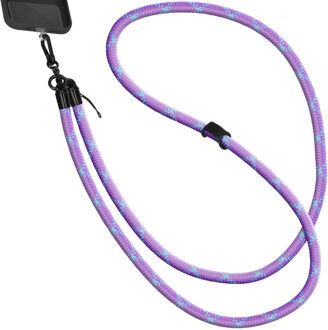 Imoshion Universeel telefoonkoord one size - 10 mm dik - Paars / Blauw