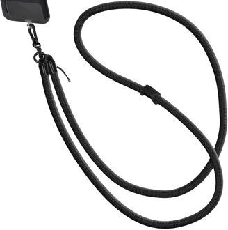 Imoshion Universeel telefoonkoord one size - 10 mm dik - Zwart