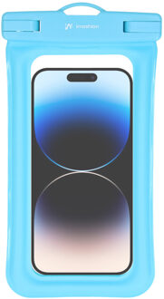 Imoshion Universele waterproof pouch - Waterdichte telefoonhoes - Lichtblauw - 6.9