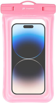 Imoshion Universele waterproof pouch - Waterdichte telefoonhoes - Roze - 6.9