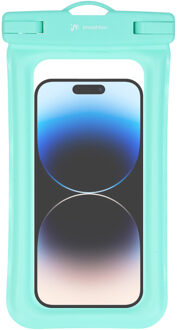 Imoshion Universele waterproof pouch - Waterdichte telefoonhoes - Turquoise - 6.9