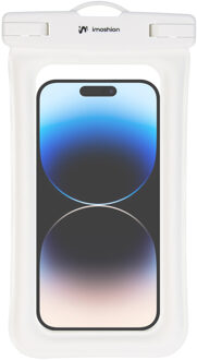 Imoshion Universele waterproof pouch - Waterdichte telefoonhoes - Wit - 6.9
