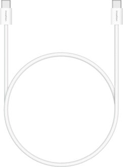 Imoshion USB-C naar USB-C kabel - Braided - 0,5 meter - Wit - One size