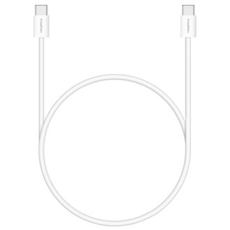 Imoshion USB-C naar USB-C kabel - Braided - 1 meter - Wit - 1m