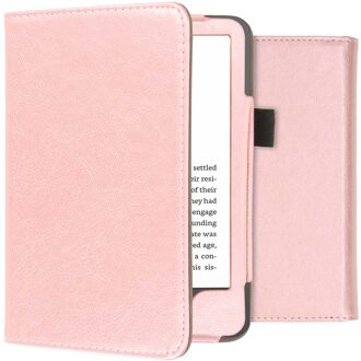Imoshion Vegan Leather Bookcase voor de Amazon Kindle (2024) / Amazon Kindle (2022) 11th gen - Rosé Goud - 6