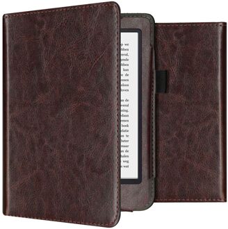 Imoshion Vegan Leather Bookcase voor de Kobo Clara 2E / Tolino Shine 4 - Donkerbruin - 6