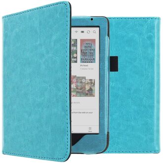 Imoshion Vegan Leather Bookcase voor de Kobo Clara Colour / BW - Lichtblauw - 6