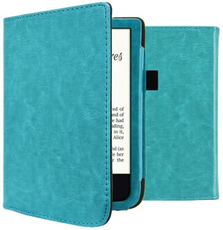 Imoshion Vegan Leather Bookcase voor de Pocketbook Touch Lux 5 / HD 3 / Basic Lux 4 / Vivlio Lux 5 - Lichtblauw - 6