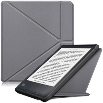 Imoshion Vouwbare Bookcase voor de Kobo Libra 2 / Tolino Vision 6 - Grijs - 7