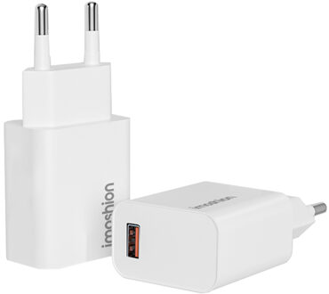 Imoshion Wall Charger 18 Watt | USB-A - Wit - One size