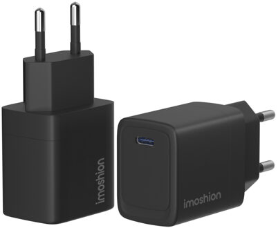 Imoshion Wall Charger 20 Watt | USB-C - Zwart - One size