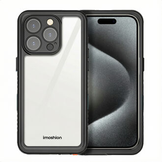 Imoshion Waterproof 360 Case voor de Apple iPhone 16 Pro Max - Zwart