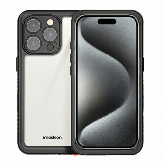 Imoshion Waterproof 360 Case voor de Apple iPhone 16 Pro - Zwart