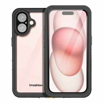 Imoshion Waterproof 360 Case voor de Apple iPhone 16 - Zwart