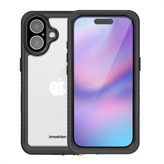 Imoshion Waterproof 360 Case voor de Apple iPhone 17 - Zwart