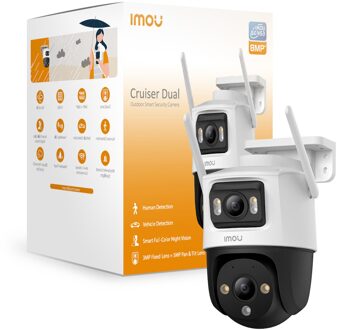 IMOU Cruiser Dual 6MP IP-camera Wit