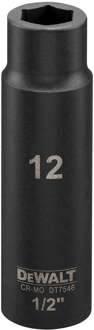 Impact dop 12mm 1/2" (Lang - 78mm) - DT7546-QZ