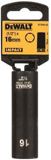 Impact dop 16mm 1/2" (Lang - 78mm) - DT7550-QZ