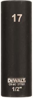 Impact dop 17mm 1/2" (Lang - 78mm) - DT7551-QZ