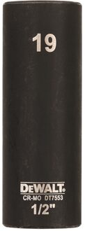 Impact dop 19mm 1/2" (Lang - 78mm) - DT7553-QZ
