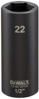 Impact dop 22mm 1/2" (Lang - 78mm) - DT7556-QZ