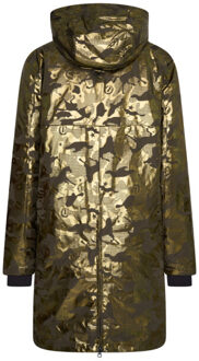 Imperial Anorak jas lang irhdalia - maat XS Groen