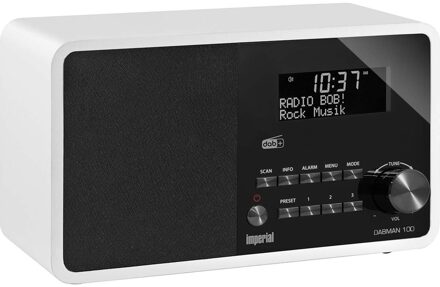 Imperial DABMAN 100 DAB radio Wit