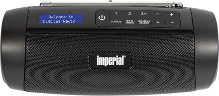 Imperial DABMAN GO DAB+ / FM Compact Radio Zwart - 22-316-00