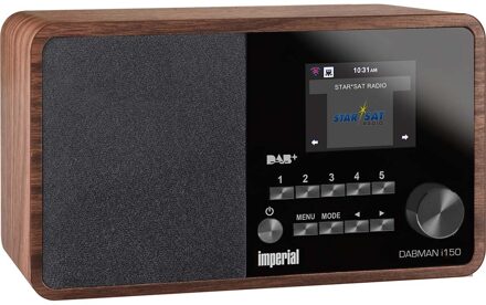 Imperial DABMAN i150 Hybride radio Bruin