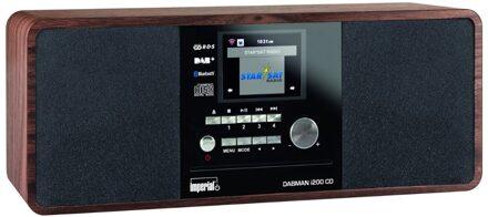 Imperial DABMAN i200 CD Hybride radio Bruin