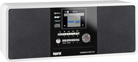 Imperial DABMAN i200 CD Hybride radio Wit