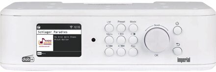 Imperial DABMAN i460 multifunctionele radio wit-zilver - 22-249-20