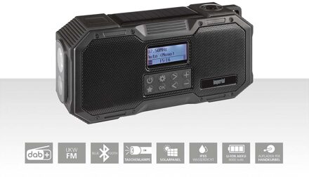 Imperial Dabman OR1 DAB radio Zwart