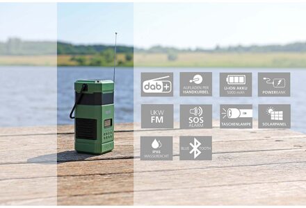 Imperial Dabman OR3 DAB radio Groen