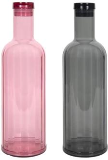 Imperial Kitchen Waterfles Lines kunststof 1L Ø9x28.5cm verschillende